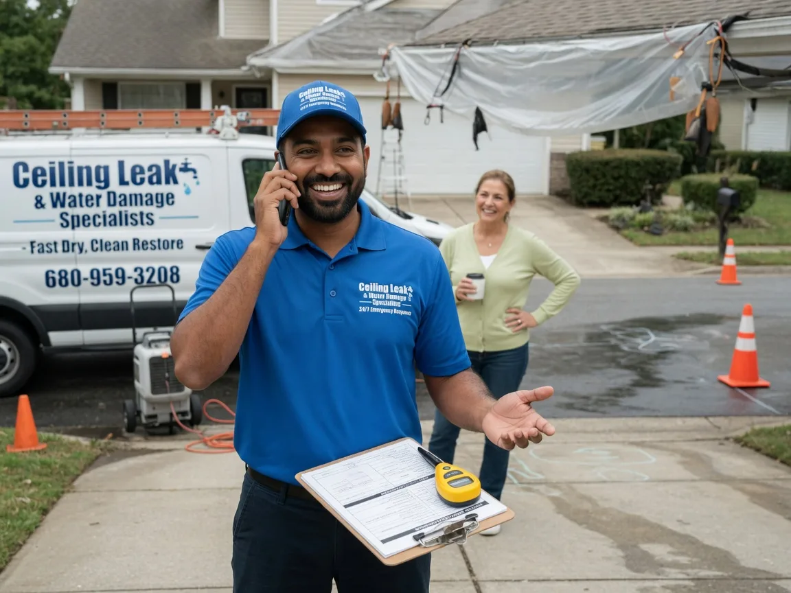 Ceiling Leak Cleanup Hadlyme, CT FAQs